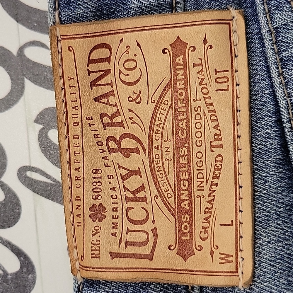 Lucky Brand Jeans Womans Size 0/25 Blue Sienna Slim Boyfriend Denim flex - Picture 11 of 17